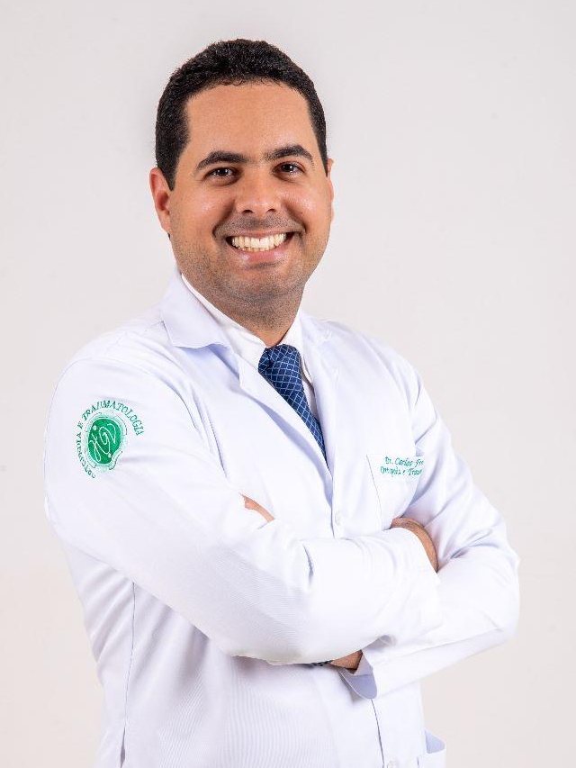 Dr. Carlos Frederico Miranda, ortopedista com atuação em pé e tornozelo em Recife